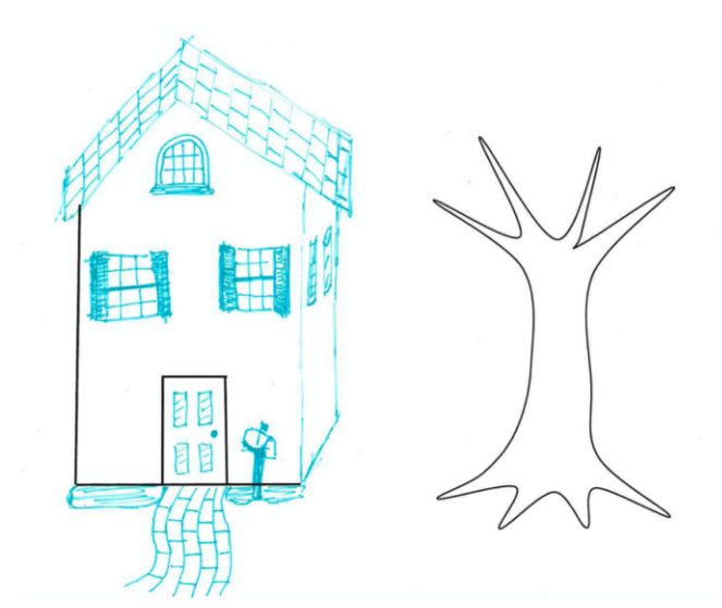 House with path